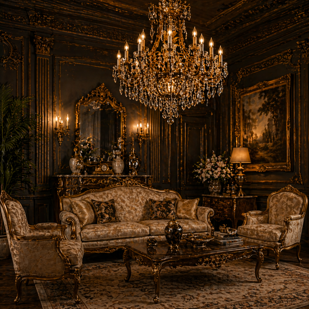 Iron Chandelier - aleris